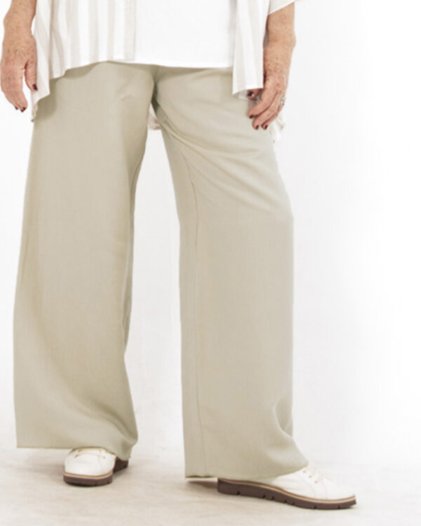 Calça Pantalona - Linho