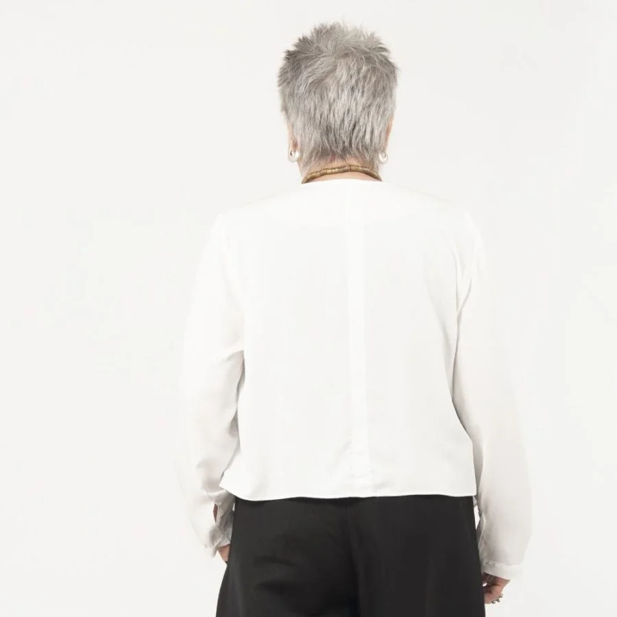 bolero em tencel - Image 7