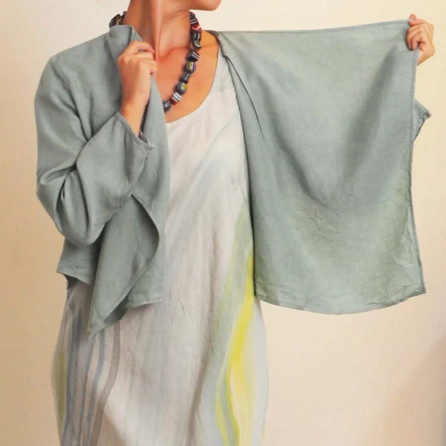 bolero em tencel - Image 13