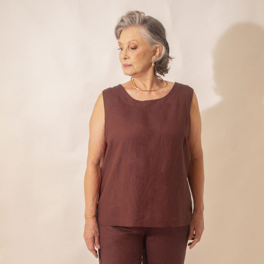 Regata Lina Ária - Linho