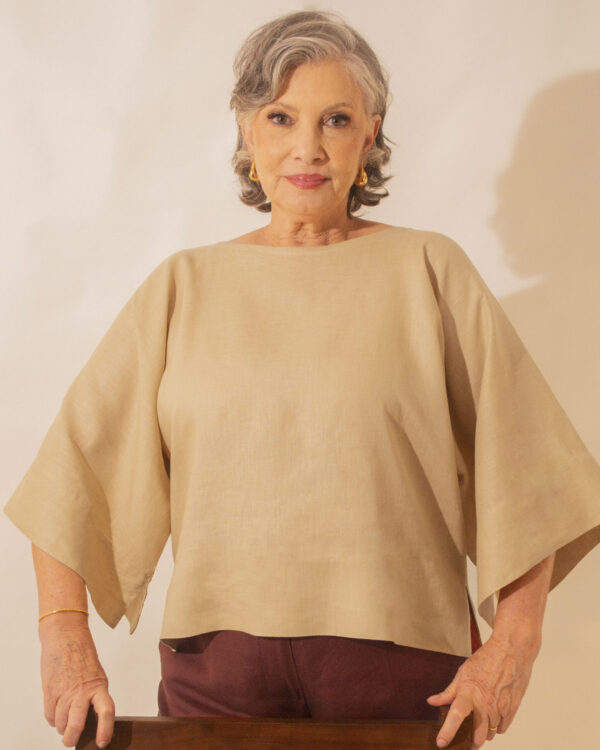 Blusa Ária - Linho