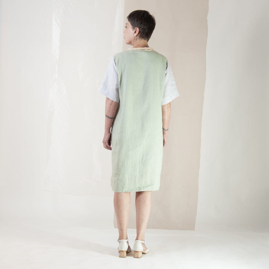 Vestido Mosaico - Linho Puro - Imagem 2