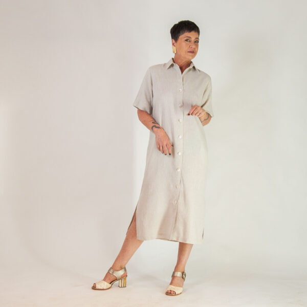 Vestido Luisa - Linho Puro