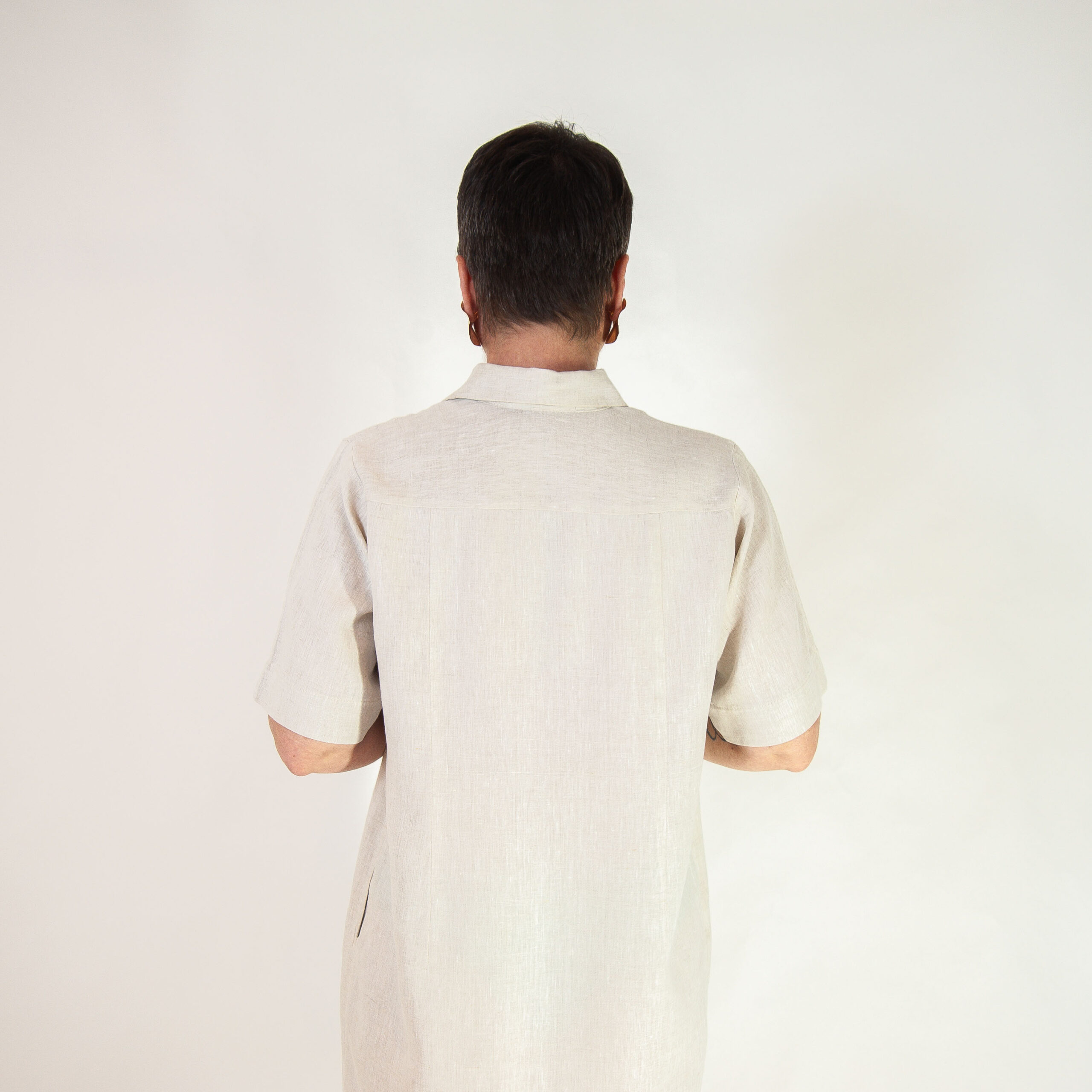 Vestido Luisa - Linho Puro - Imagem 4