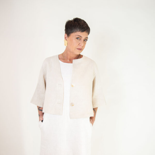 Cropped - Linho Puro