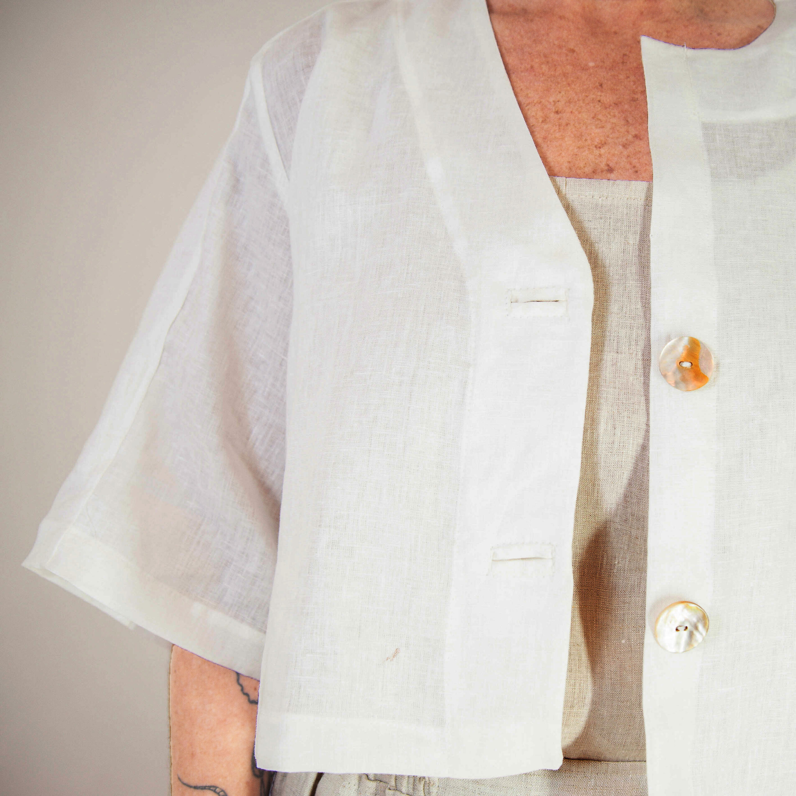 Cropped - Linho Puro - Imagem 4