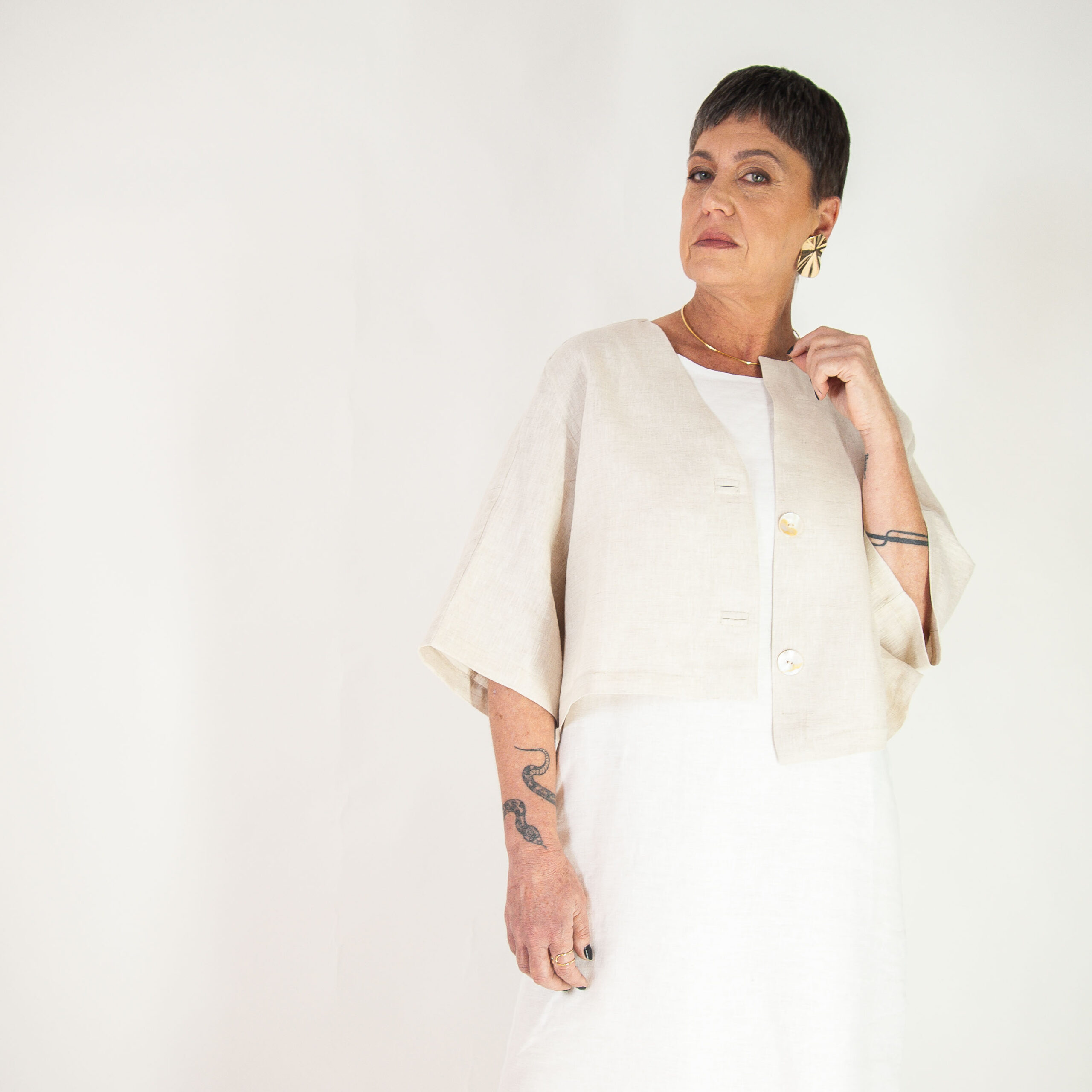 Cropped - Linho Puro - Imagem 12