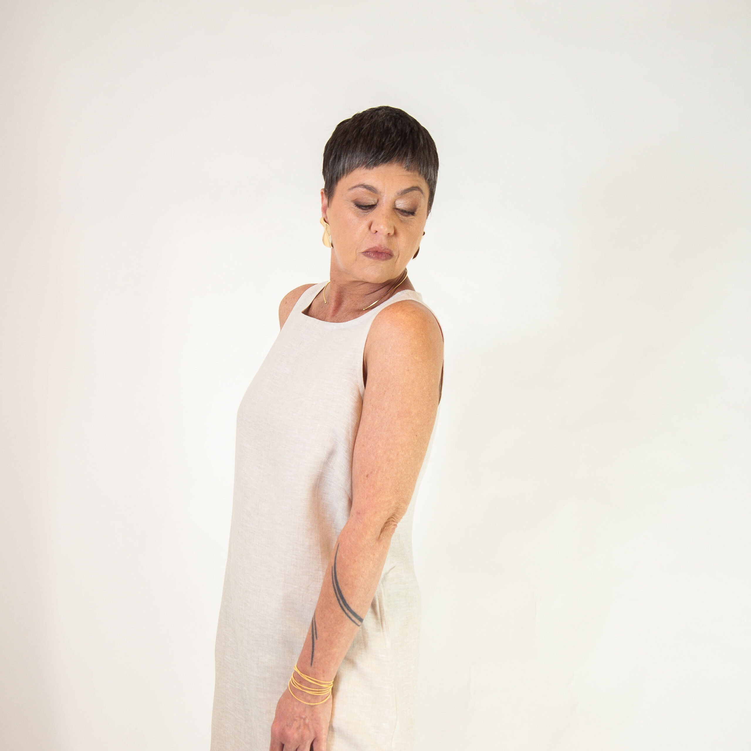 Vestido Juquehy - Linho Puro - Imagem 5