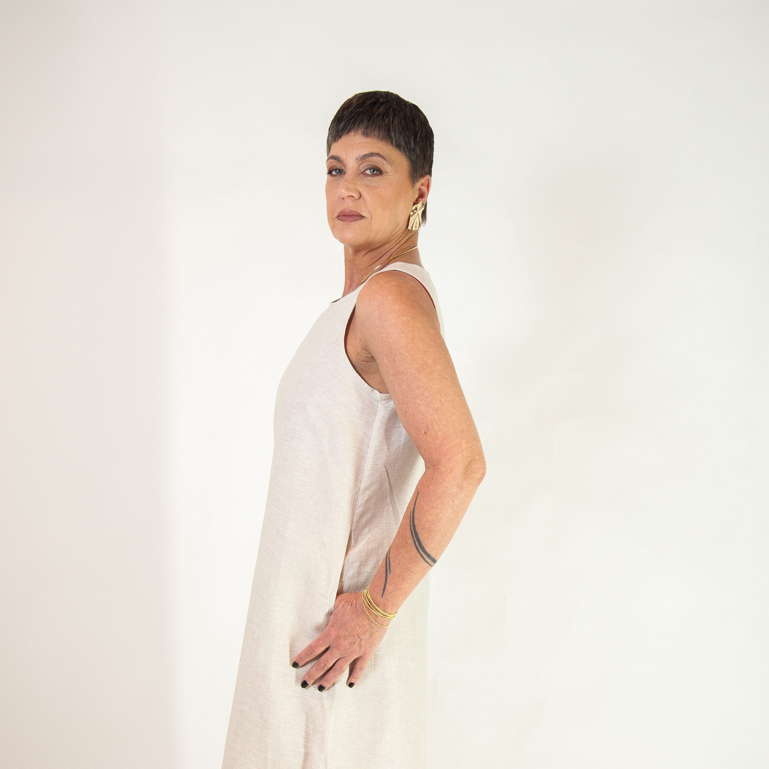 Vestido Juquehy - Linho Puro - Imagem 4