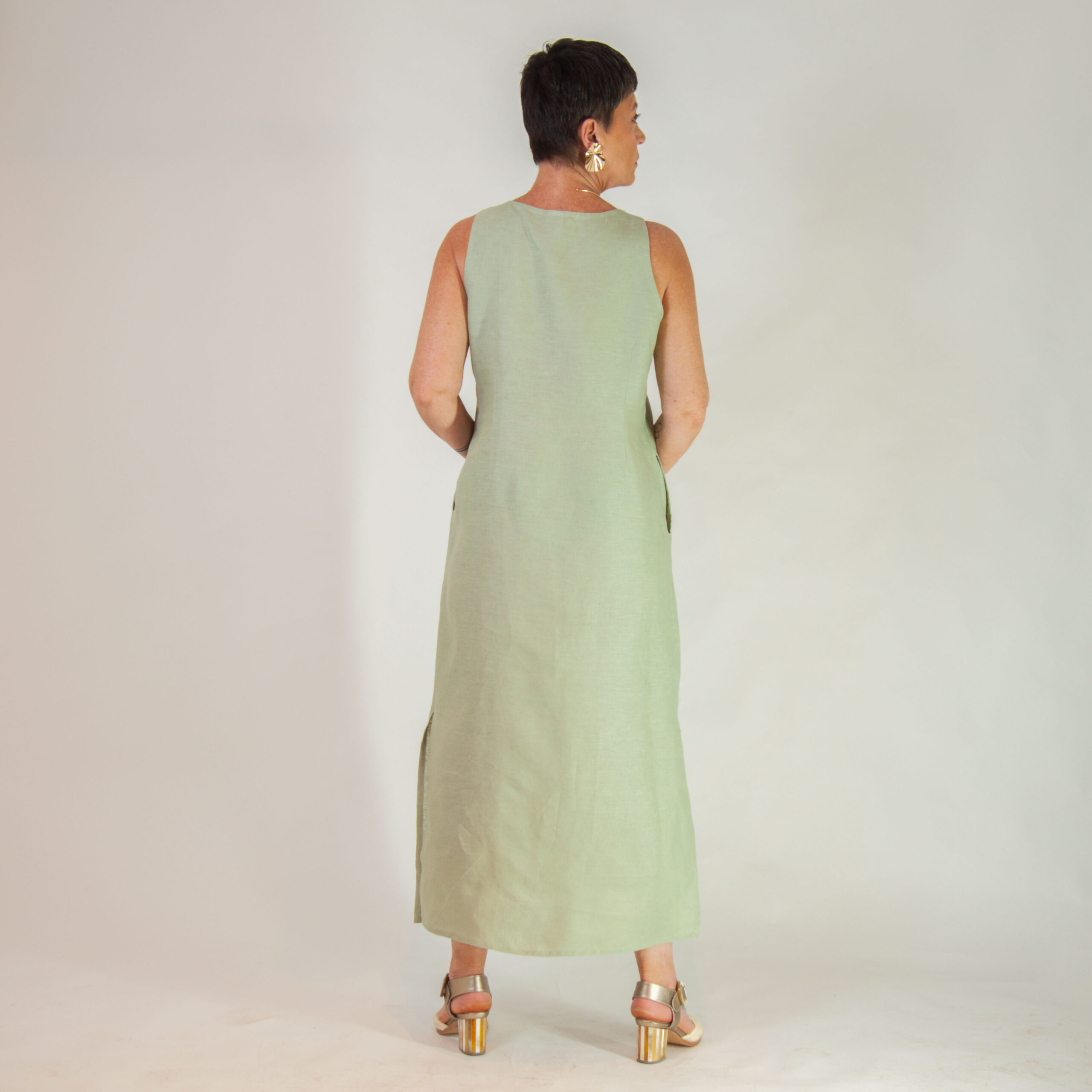 Vestido Juquehy - Linho Puro - Imagem 7