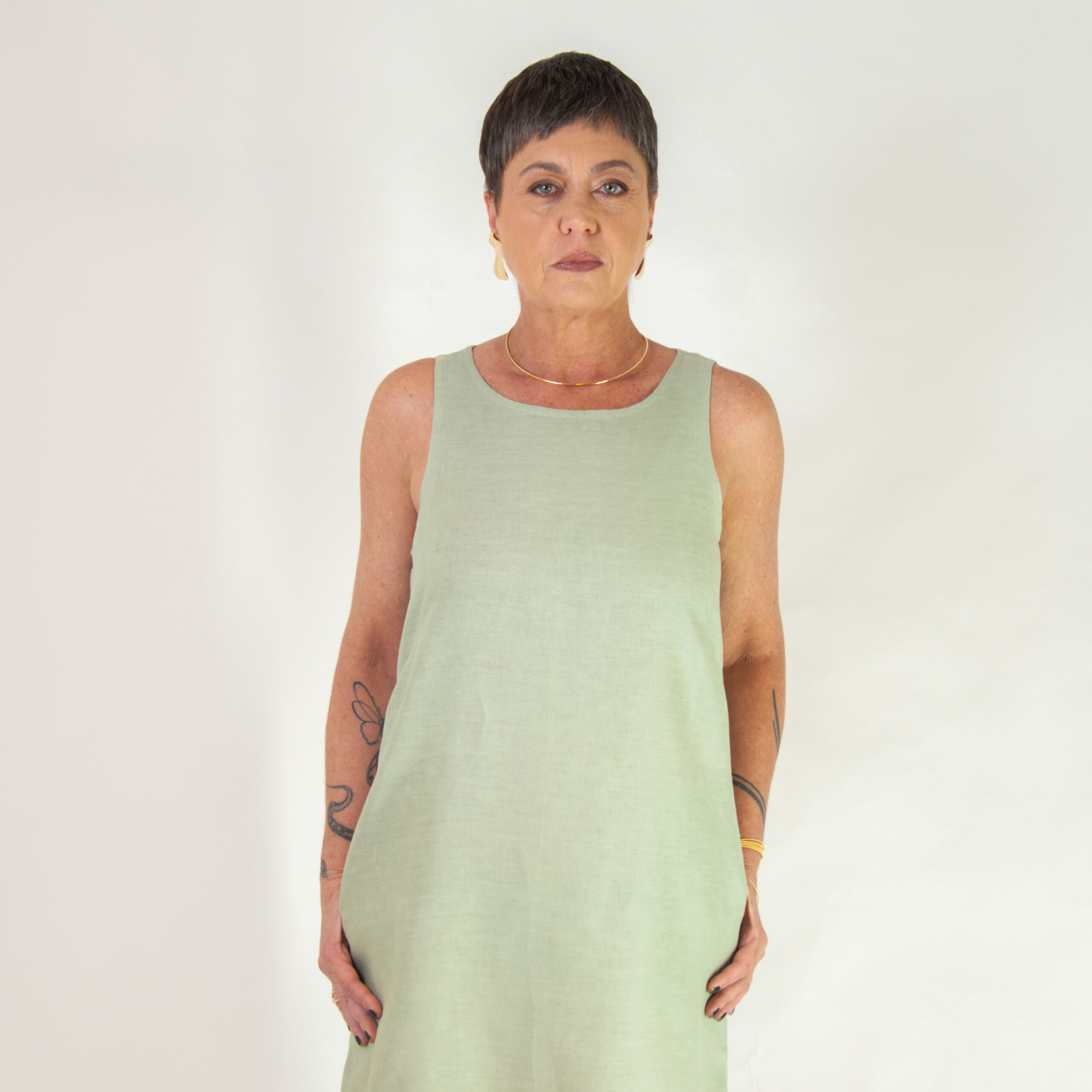 Vestido Juquehy - Linho Puro - Imagem 2