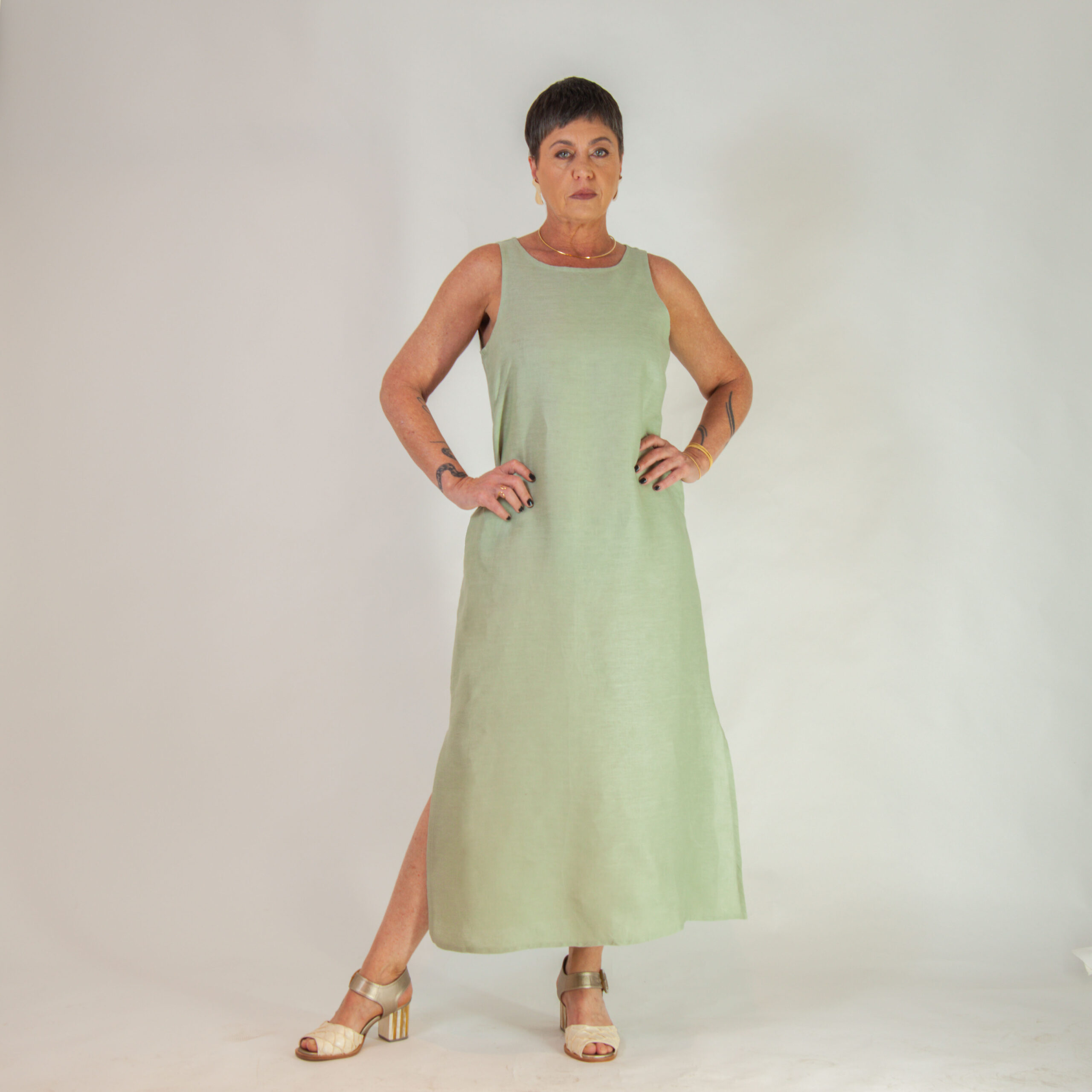 Vestido Juquehy - Linho Puro - Imagem 8