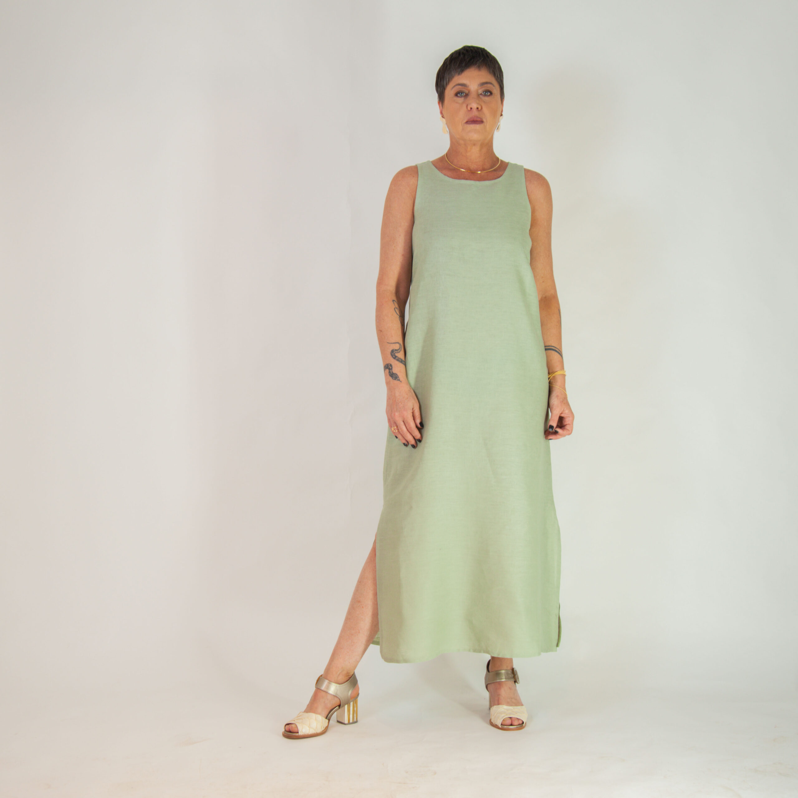 Vestido Juquehy - Linho Puro - Imagem 10