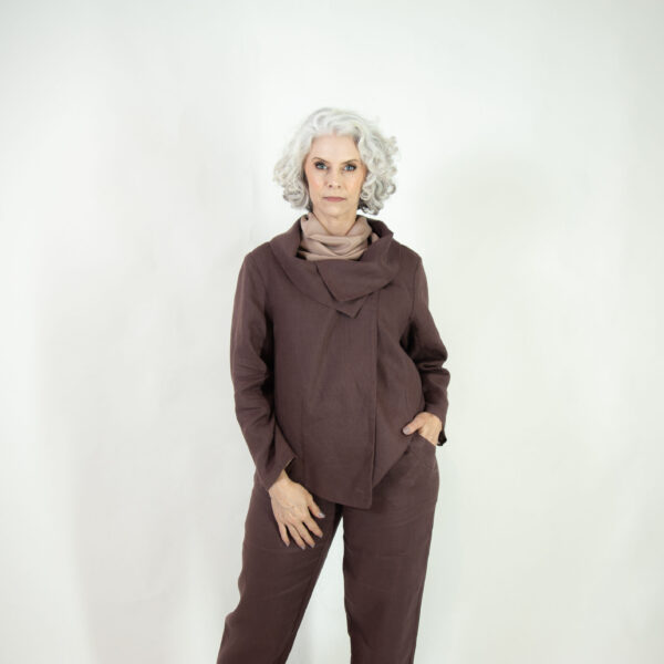 Casaco Línea - Linho Puro