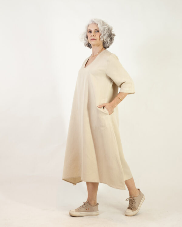 Vestido Angelina - Linho