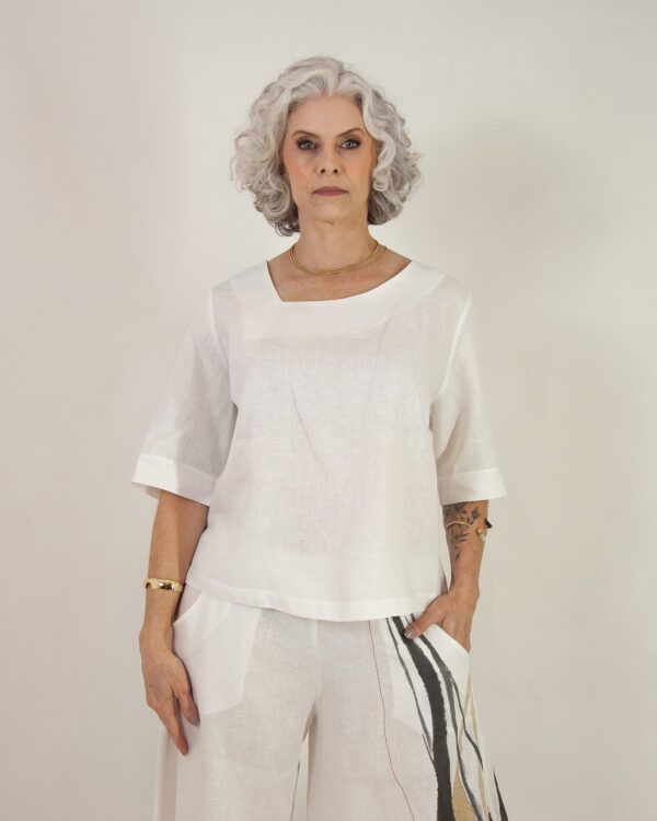 Blusa Aura - Linho Puro