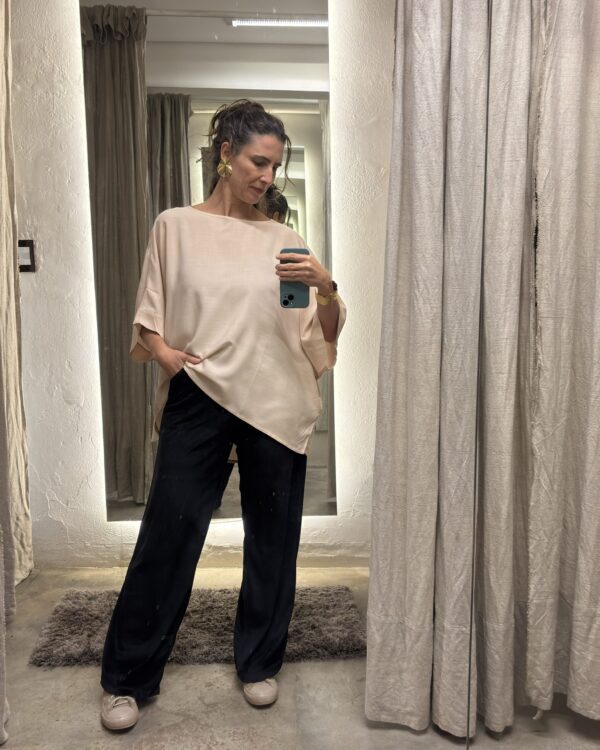 Calça Reta de Plush