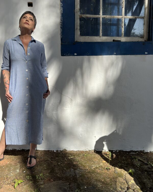 Vestido Mar Aberto